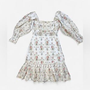 ALTERED Loveshackfancy Toulon dress size 6